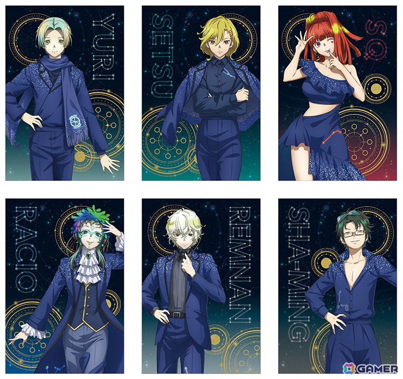 グノーシア ユーリ まとめ売り グッズセット 詰め合わせ TVアニメ「グノーシア」ユーリやセツ、SQら6人が神秘的な装いに身を