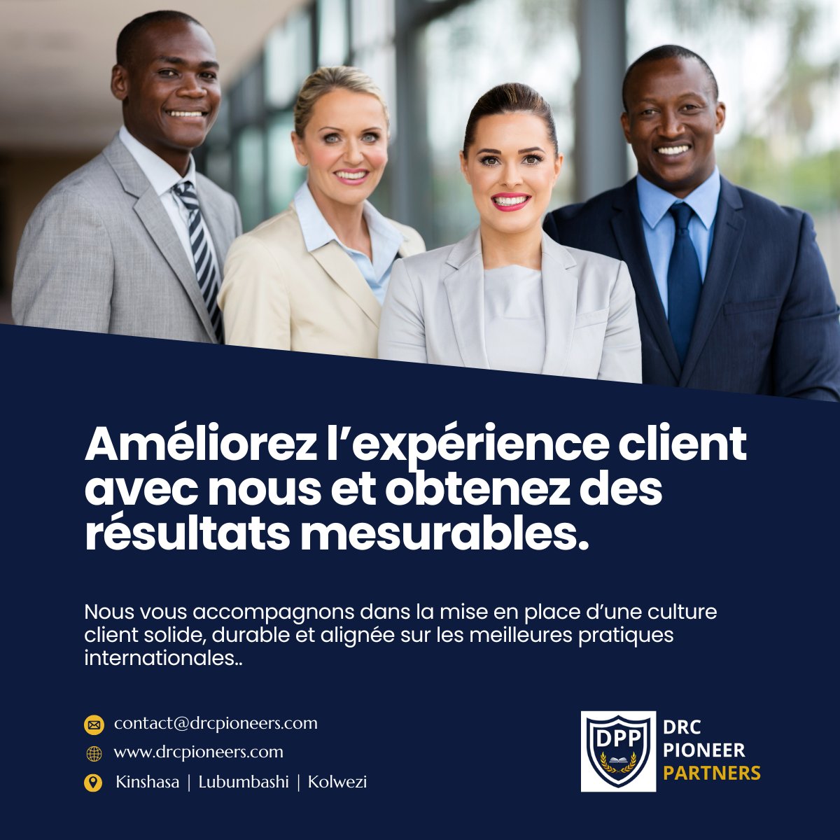 L'excellence en CX pour la RDC se construit par une vision claire et un engagement. En tant que partenaire de l' ICXI, nous accompagnons les entreprises vers les standards mondiaux par l'audit, la formation et le conseil stratégique.

#RDCongo #CX #serviceclient #excellence