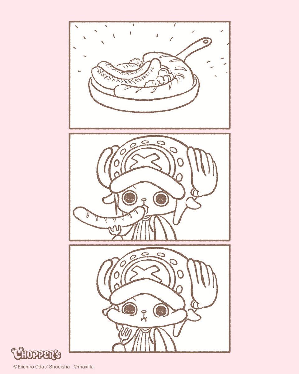 🫎💬ソーセージのかお 🌭 #CHOPPERS_ONEPIECE