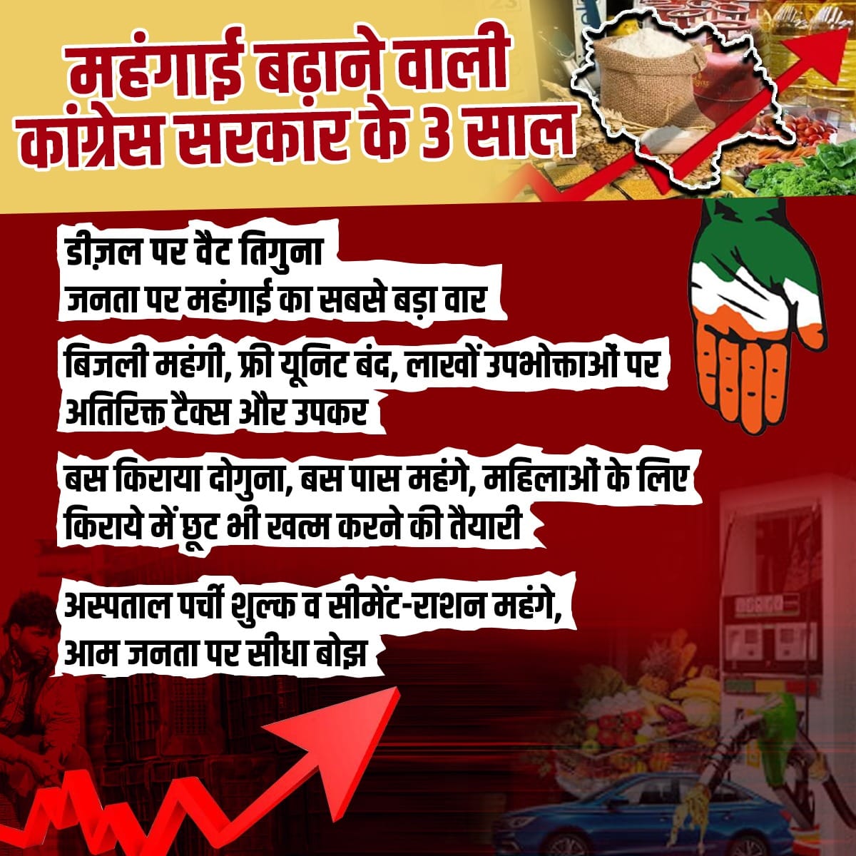 #बदहाली_के_3साल