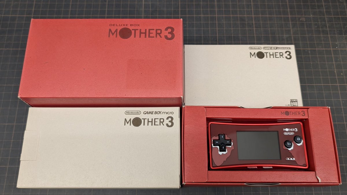 ほくほく🎮 GAMEBOYMicro MOTHER3 デラックスBOXが入荷しました！ 早速