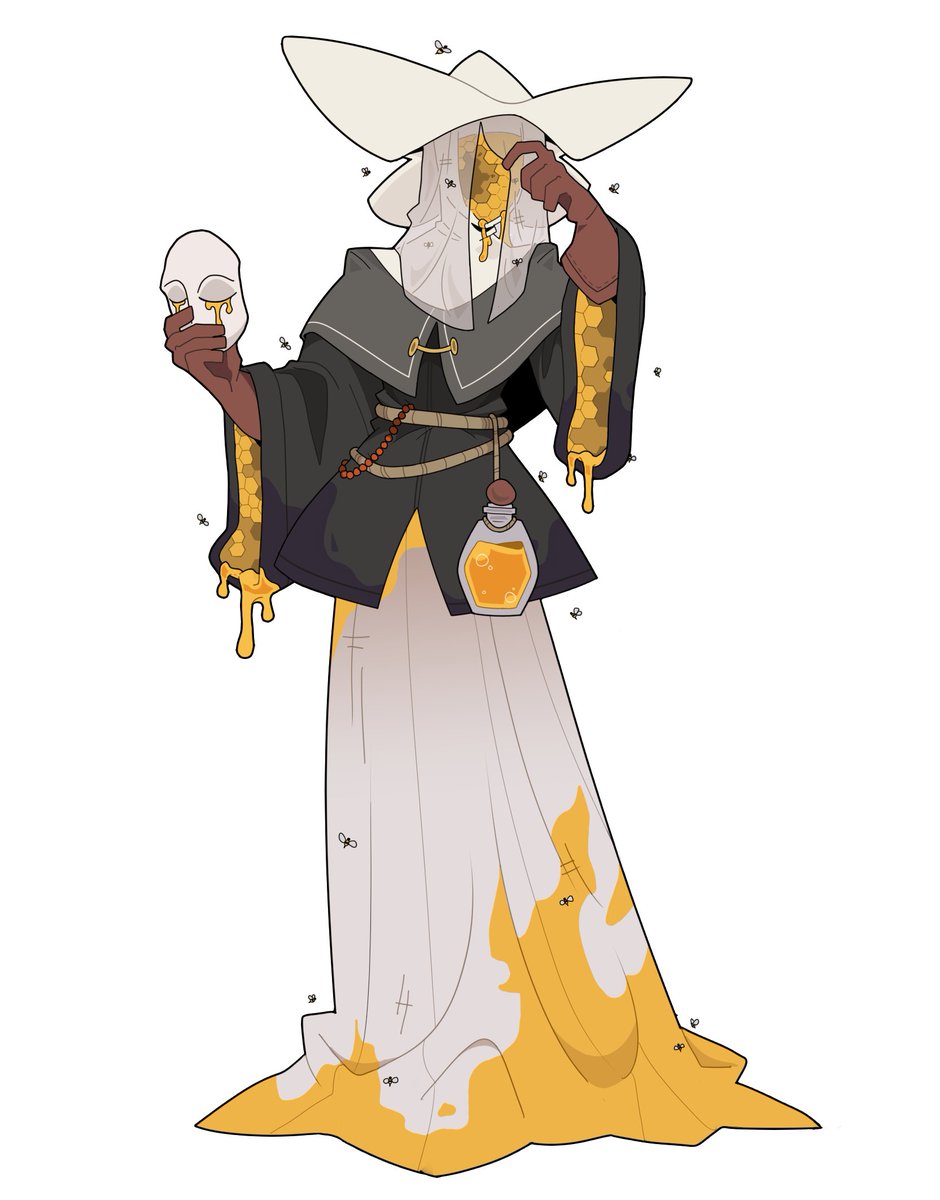 _itsmissing's tweet photo. design comm for a honey mage https://t.co/b5UxBzHrdC