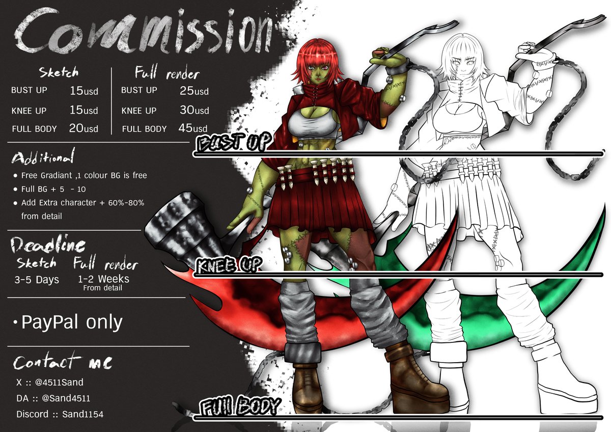 Sand4511 | Comms open tweet media