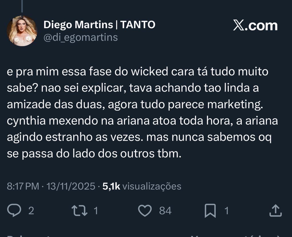 brixciyo's tweet image. espero que os fãs do projeto wicked lembrem de uma coisinha