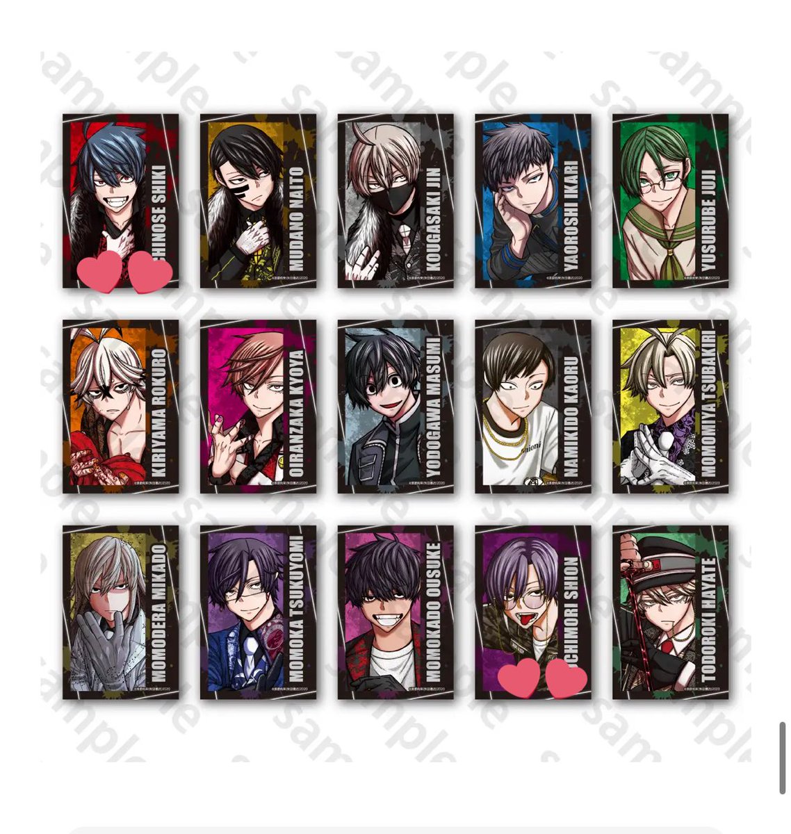 仮約束 交換】桃源暗鬼 コミケ C107 トレーディングキャラカード 缶