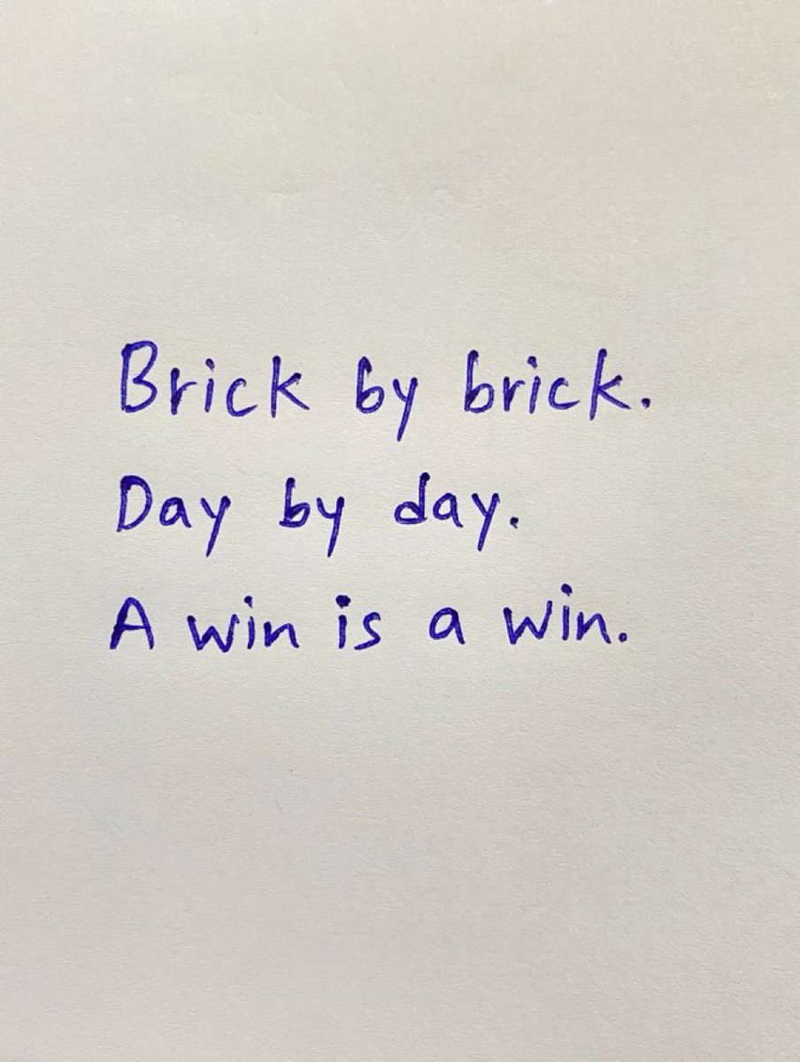 FrankKhalidUK's tweet photo. Celebrate the little wins, stay patient, and keep stacking. One day, the wall you’ve built becomes unstoppable success. #ThursdayMotivation https://t.co/nNGfGHwGRR