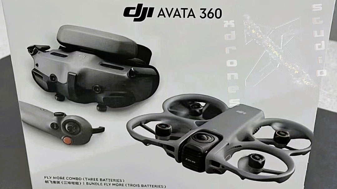 djirumor's tweet photo. DJI’s Avata 360 drone leak drops just days after Insta360’s Antigravity A1 launch!

Could DJI steal the spotlight with a surprise holiday release?

The 360° drone race just got way more intense.

Ready for the showdown?

🚁🔥 #DroneWars #TechBattle

 (1/2) https://t.co/EAKZlaKCZL