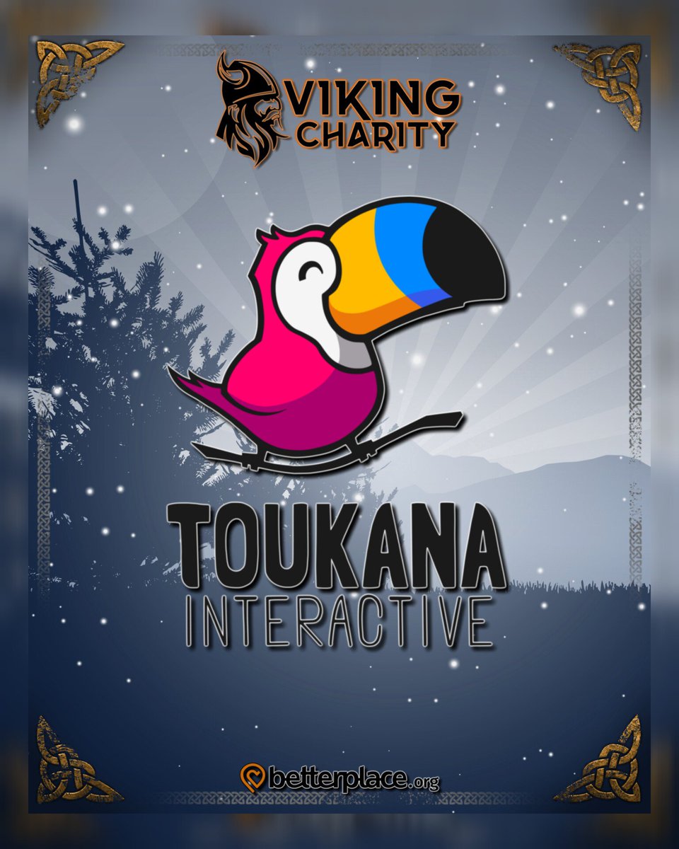 Und weiter geht die Supporter Vorstellung.

Ebenfalls mit dabei ist ...
<a href="/_Toukana/">Toukana ✨STAR BIRDS🐤 | Wishlist Now!</a>
Das Studio hinter Dorfromantik &amp; Star Birds !

Einen Link zu deren Steam-Profil in unserer Linksammlung im Profil

#charity #starbirds #toukanainteractive #twich #vikingcharity