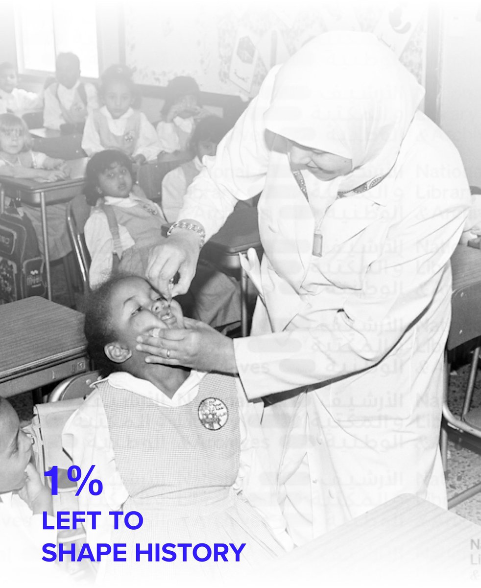 GLIDE_AE's tweet image. Polio is closer than ever to becoming history. Since 1988, global efforts have reduced wild poliovirus by over 99%, protecting millions of children.
Only one step remains: reaching every last child.

Ending polio is an investment in stronger systems and safer futures.

#GLIDE