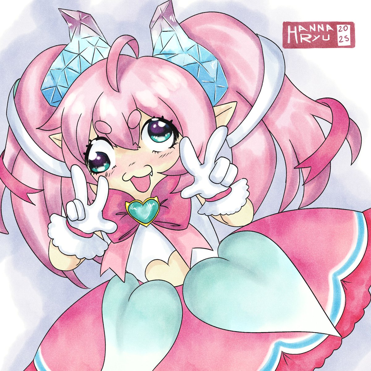 andvari_ryuna's tweet image. Hail to the Queen, Prros!!
#chibmin