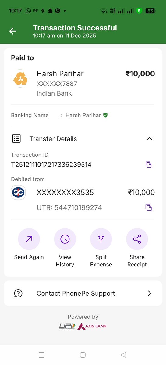 मेरे गलत नंबर दबने की वजह से दुसरे अकाऊंट पर पैसे गये है प्लीज मदत किजिए <a href="/KotakBankLtd/">Kotak Mahindra Bank</a> <a href="/kotakneo/"></a> <a href="/Cyberdost/">CyberDost I4C</a> <a href="/MahaCyber1/">Maharashtra Cyber</a> <a href="/cyber/">Follow CISA's accounts: @CISAgov and @CISACyber</a>