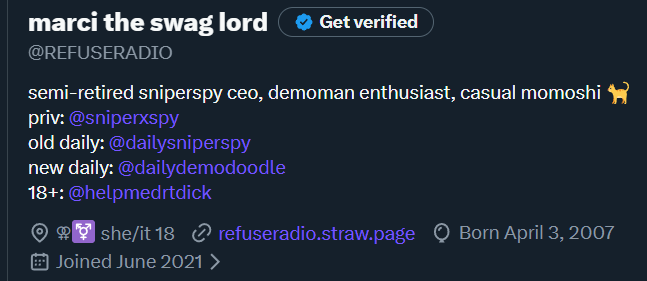 REFUSERADIO's tweet image. new and slightly improved bio