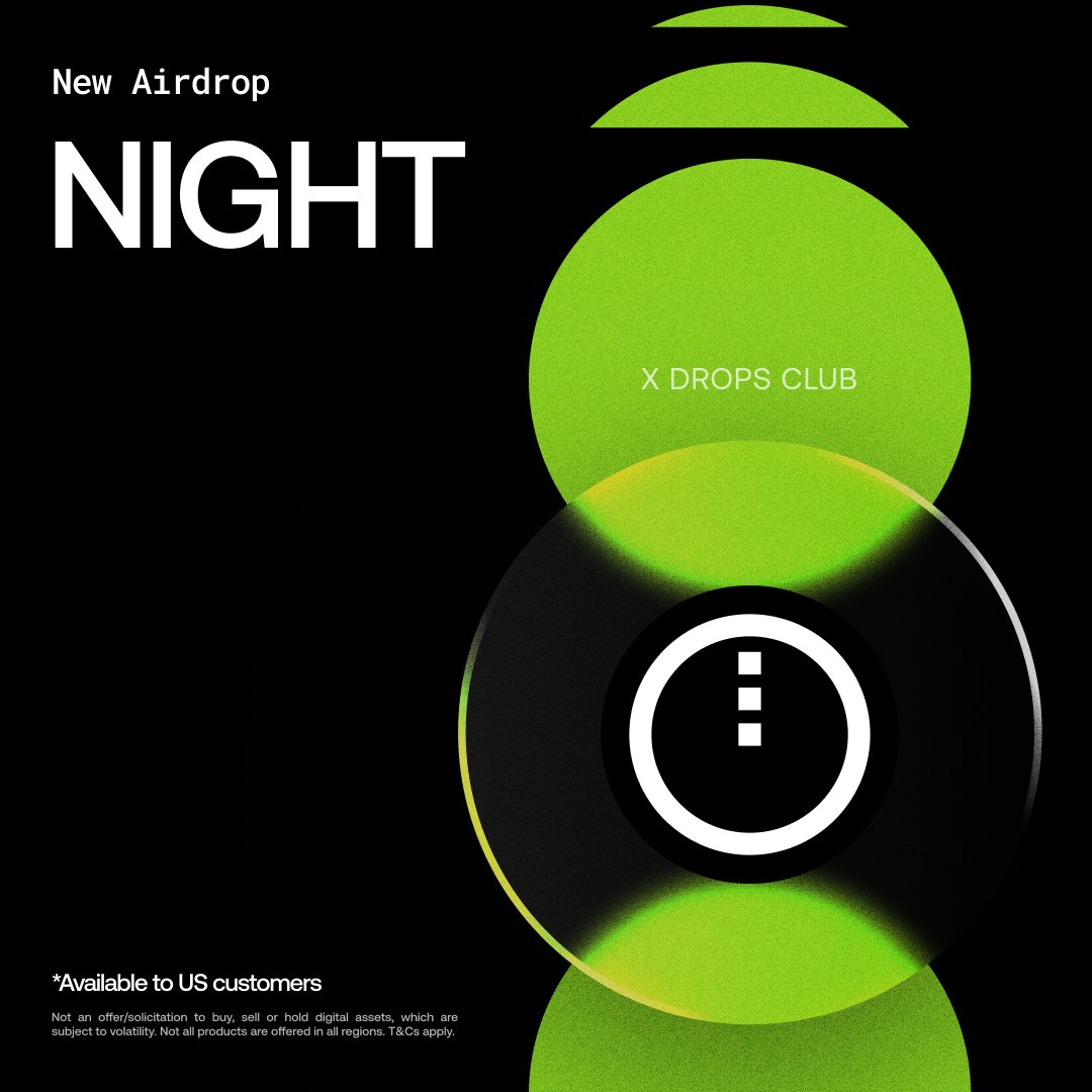 okx's tweet image. U.S. fam 🇺🇸 ready to farm?

1,500,000 $NIGHT tokens are up for grabs in X Drops Club 🪂

Hold $1K+ in any crypto on OKX → Opt-In → earn rewards. 

Join exclusively on The New Money App.