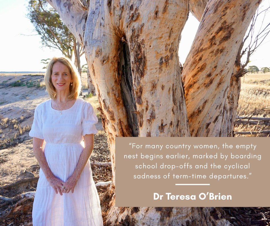 RRRNetwork's tweet image. A new story is live on the RRR Network blog, highlighting Living the Empty Nest by Dr Teresa O’Brien. The book explores the emotional shift of children leaving home, especially for rural mothers.

Read it here: tinyurl.com/TOB041225

#RegionalWomen #EmptyNest #WAAuthors