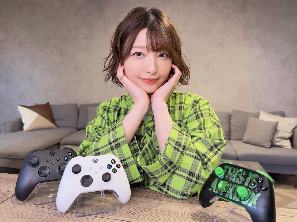 撮影中💚 #Xbox