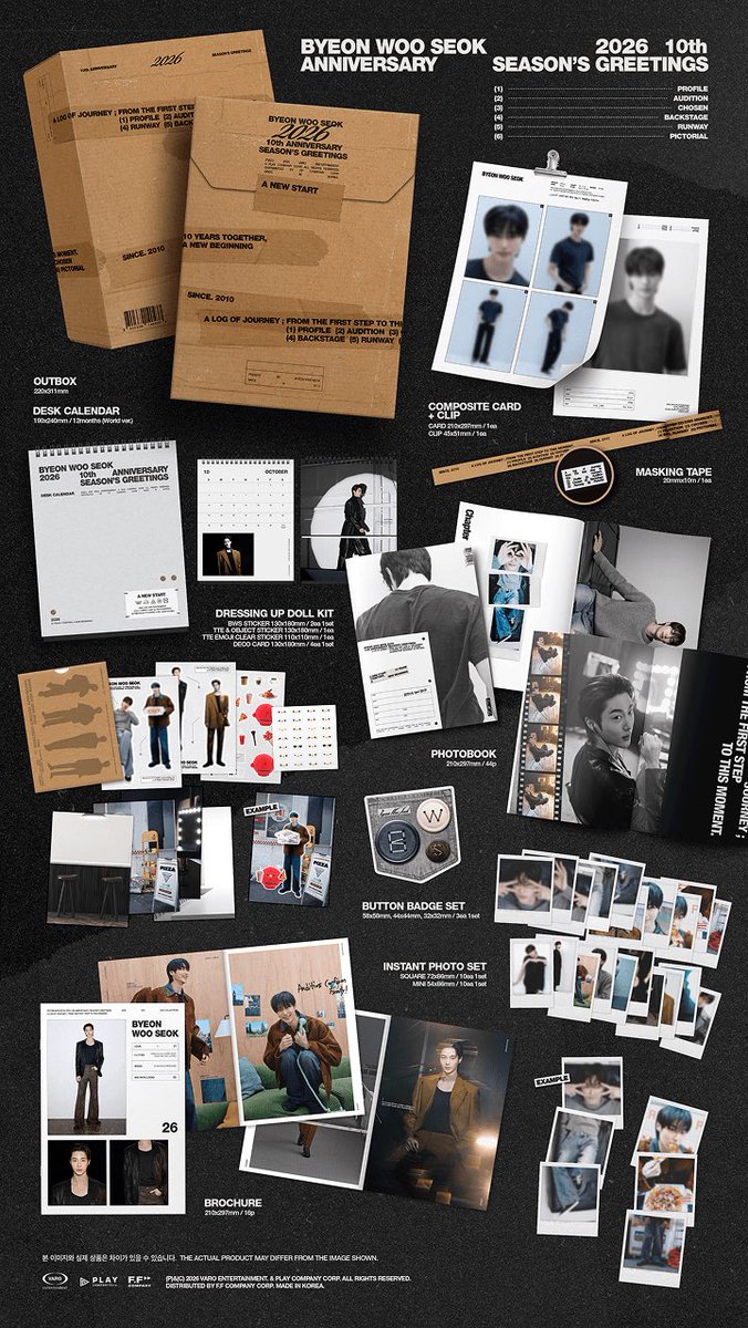 simcstore's tweet image. BYEON WOO SEOK 2026 10th ANNIVERSARY SEASON’S GREETINGS 🌟

ราคา 1,250฿ (มัดจำ 500)
เว็บจัดส่งปลายเดือนม.ค. 69
ส่งกลับเรือ รอ 15-20 วัน

📦 ค่าส่งเหมา ems 40฿
💌 สอบถาม/สั่งซื้อ dm

#ตลาดนัดอูเชทง #ตลาดนัดบยอนอูซอก
#ตลาดนัดByeonWooseok #บยอนอูซอก