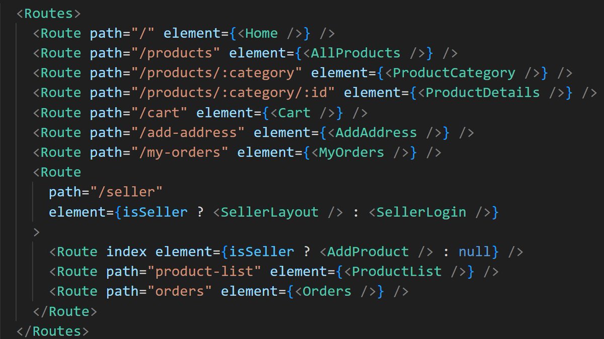 pankajsharma81_'s tweet image. 🚀 GreenCart Frontend Completed! (MERN Project)

Key Learnings👇
• Routing = App Architecture
• Seller logic with isSeller
• Reusable components FTW
• State flow &amp;gt; UI
• Full project = 10 tutorials 🎯

Github👇
🔗 github.com/pankajsharma81…

#MERN #ReactJS #WebDev #100DaysOfCode