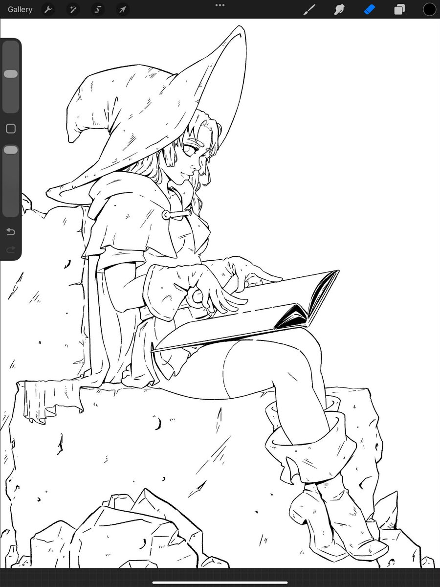 Another WIP of a mage character concept. 
#fantasyart #dndart