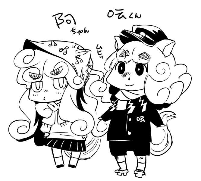 #オリキャラ現在と最初期
←2025 2016→
こんなんだったか… 