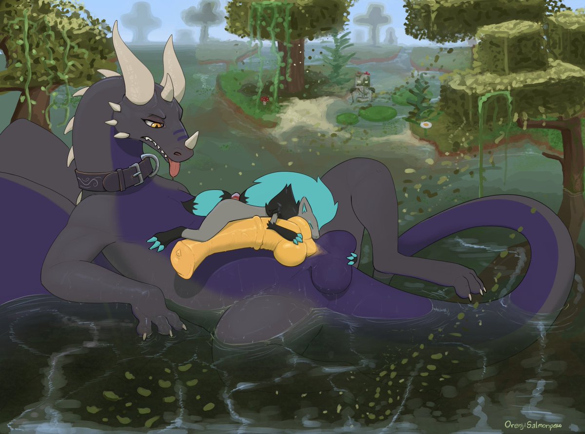OrenjiSalmonPaw's tweet photo. The commissioner said I could do anything as the background
Commission for @KogaKurai https://t.co/wi6lt2DdSl