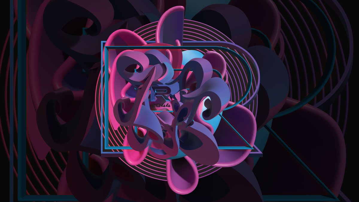 ryanmckaydesign's tweet photo. 3D design in #Illustrator | Letter "R" for @2044Collection #Typography #Futuristic https://t.co/4QLRywaB5L