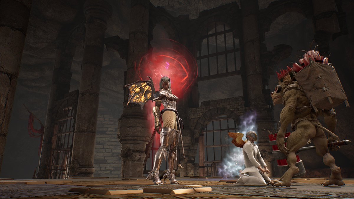 ナニ、ヤッテルノ笑

#blessunleashed 
#ブレスアンリーシュド
