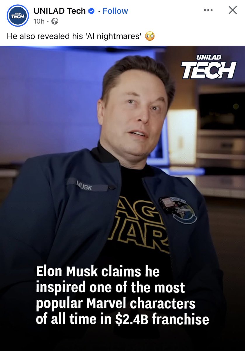 It’s Captain Marvel, saved you having to go check.