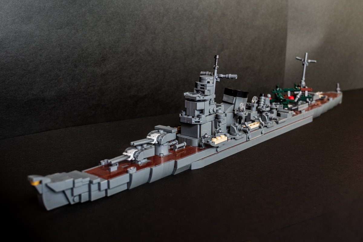 class1400's tweet photo. 加古の強度増強とディテールの追加!
#レゴ艦船 #legoship https://t.co/DVR2vbkiWt