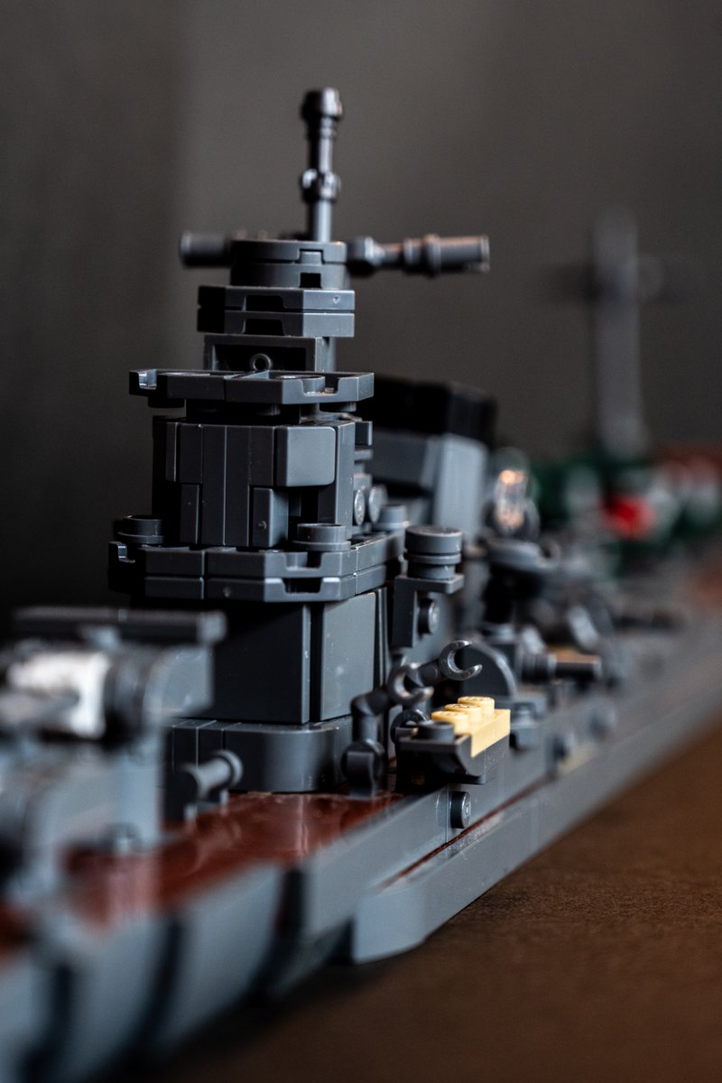 加古の強度増強とディテールの追加！
#レゴ艦船　#legoship