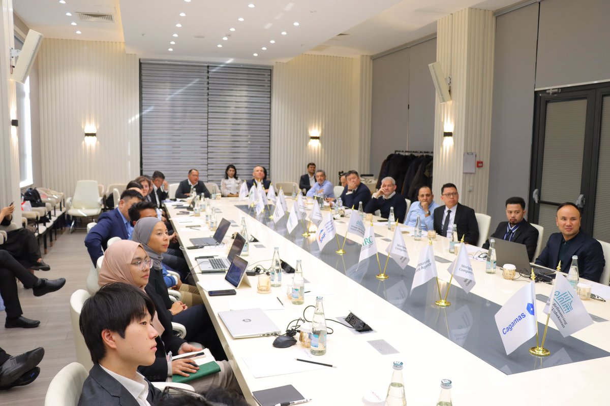 PMRC_Ltd's tweet photo. Delegates from PMRC Mr. Mudassir H. Khan (MD/CEO PMRC) and Mr. Farrukh Zaheer (Head of Treasury and FIs) attended Asian Secondary Mortgage Market Association (ASMMA) Annual Meeting held on November 28, 2025 at Samarkand, Uzbekistan https://t.co/Uswhc3pFzH