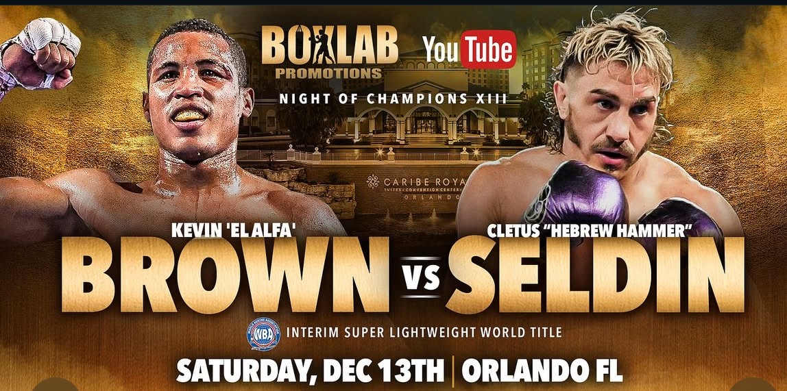JewishBoxing's tweet image. Preview of Cletus Seldin vs. Kevin Hayler Brown
jewishboxingblog.com/2025/12/previe…