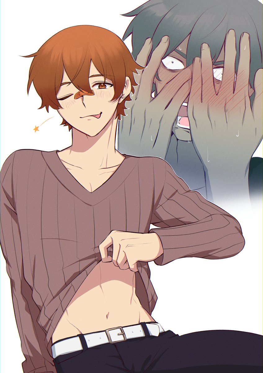 TerrainARTka's tweet photo. "It just my tummy" said Nicola as Leon dying inside in embarrassment

#terrainOCs https://t.co/WpB2ZHhf9t
