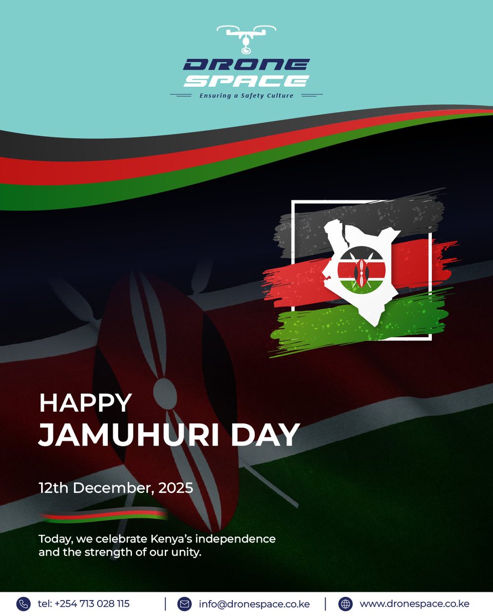 Today we celebrate Kenya’s freedom, resilience, and soaring ambitions.
May we continue to rise higher, innovate boldly, and build a future we’re proud of.

#JamhuriDay #Kenya60 #PrideOfKenya #MamboNiDigital #FlyingKenya #TogetherWeRise