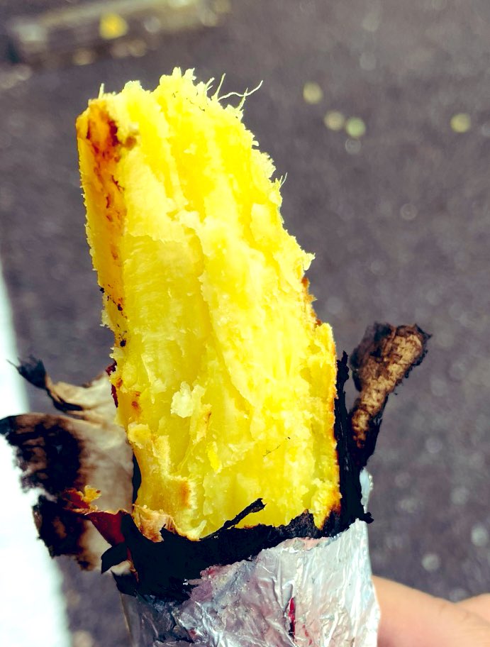 正解は【おいもフェス】∠( ˙-˙ )／🍠 試し焼きも大成功🍠うまっ