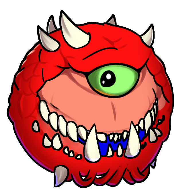 DiduDraws's tweet photo. 32 Years of DOOM!
Here's a little cacodemon png for your cacodemon needs
he'll be joining us for tomorrow's stream https://t.co/mjYRTOC3qH