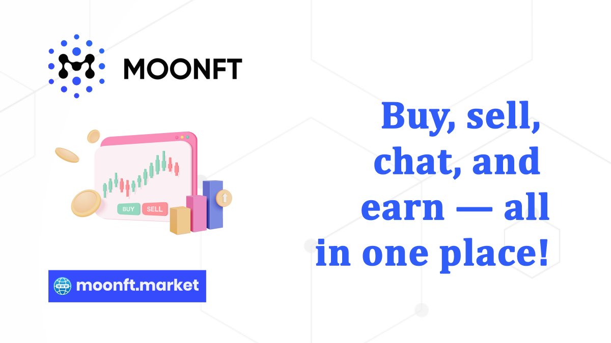 🚀 Step into the next generation of #NFT trading with #Moonft — the all-in-one aggregated marketplace!

⚡️ Enjoy lightning-fast trades, sleek design &amp; advanced tools for pros &amp; newcomers alike.

🌕✨ Buy, sell, chat, and earn — all in one place!

$MTC