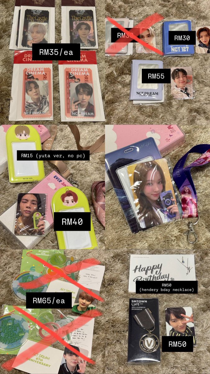 chenjico's tweet image. [wts readystock] nct wayv sm misc merch, albums

🐡 all merchandise are official!
💭 up for negotiations :)
📮 postage/limited meet ups offer available 
💌 dm and circle the items you’re buying
⌛️ first pay first serve basis!

#pasarnct #TDS4inKL