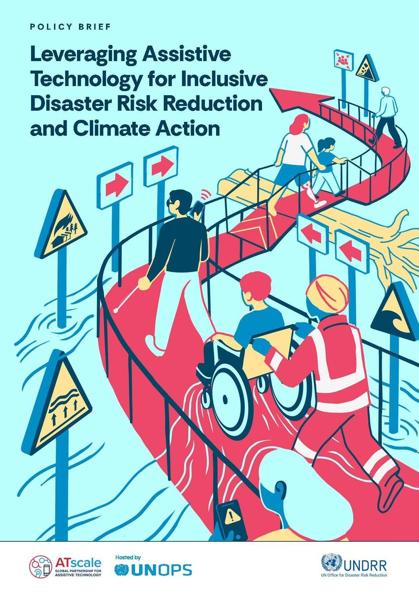 reliefweb's tweet photo. Emergency infrastructures are rarely designed to accommodate assistive technology users, and communication barriers persist from early warning to recovery.

🌍 @UNDRR’s report on how to leverage #assistive tech for inclusive #disaster risk reduction: https://t.co/e6uw1wawVR https://t.co/uXgLNdkCRe