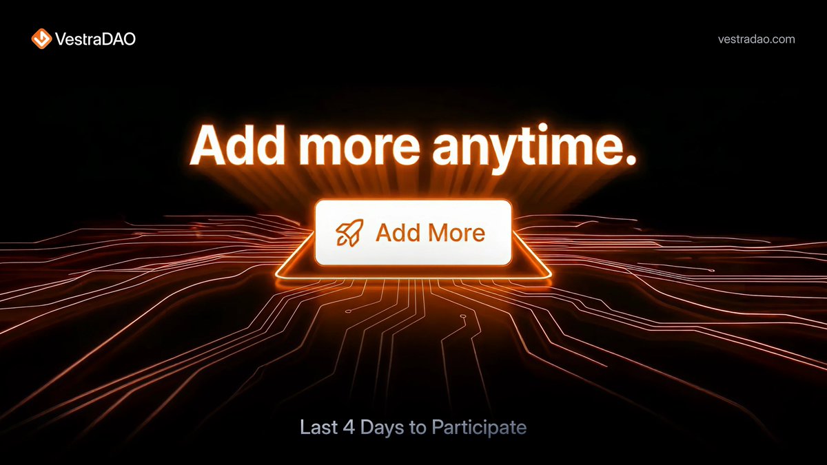 Maximize your allocation!

You have the freedom to increase both your deposit amount and your Launchpad Points at any time during the IVO period.

👉 brolyz.com/vestra/launchp…