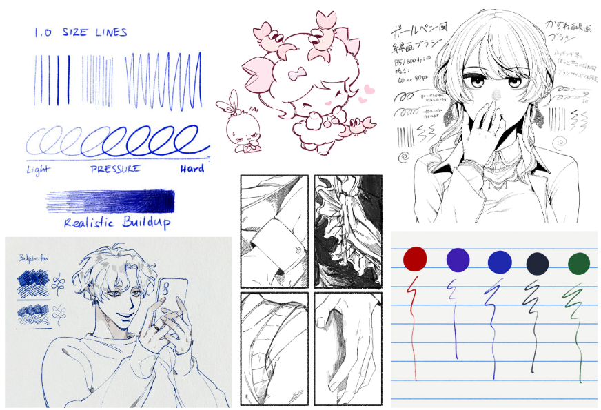 clipstudiopaint's tweet image. 🖊️클튜 에셋 추천 소재🖊️

볼펜 무료 소재(6종)

assets.clip-studio.com/ko-kr/detail?i…
assets.clip-studio.com/ko-kr/detail?i…
assets.clip-studio.com/ko-kr/detail?i…
assets.clip-studio.com/ko-kr/detail?i…
assets.clip-studio.com/ko-kr/detail?i…
assets.clip-studio.com/ko-kr/detail?i…