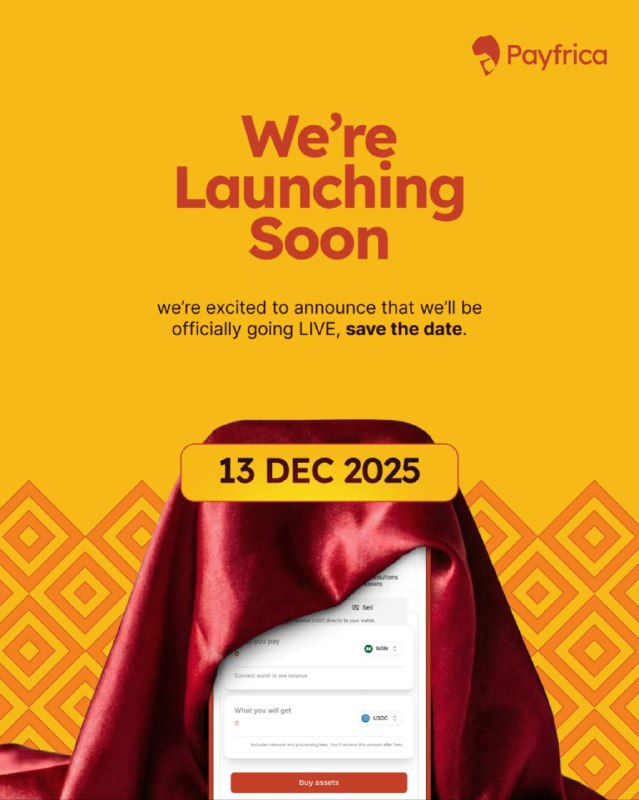 You've watched and supported us from the starting line down to this point. From a dream to what it's now becoming. We are able to keep on moving despite the setbacks... all these with you cheering us on, this moment is yours as much as it is ours.

We go live on the 13th of