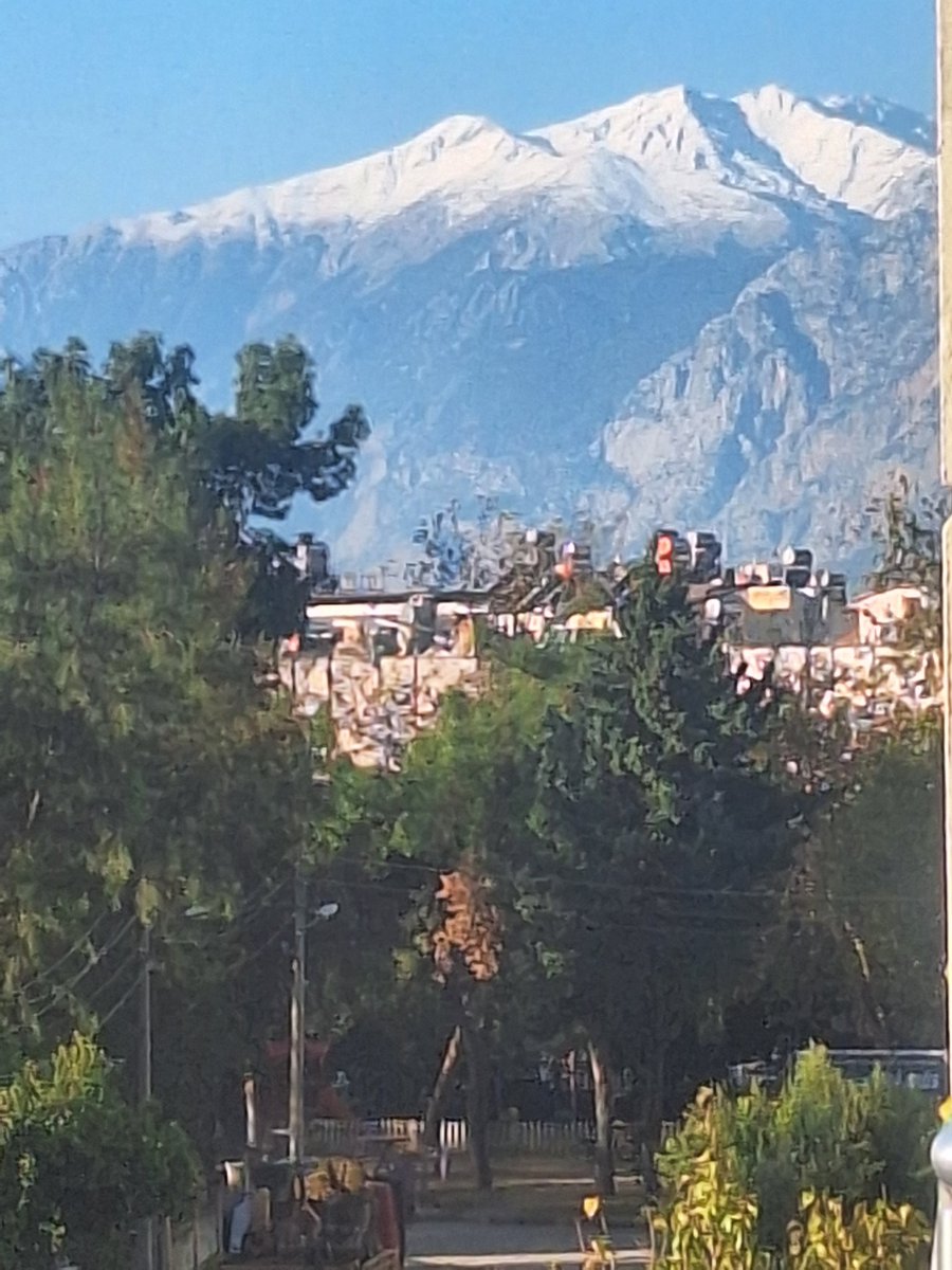 Rifade's tweet image. Antalya'daki evden saklıkent manzarası ☺️