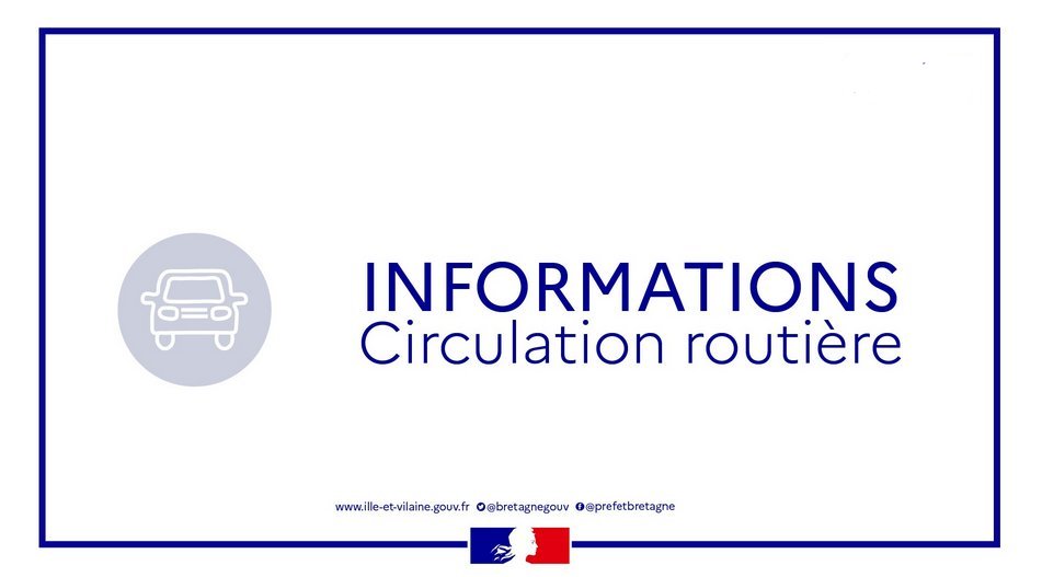 #Manifestation |🚜 Circulation perturbée en #IlleEtVilaine

⚠️ Des cortèges de tracteurs sont prévus sur plusieurs axes du département.

Pour votre sécurité et pour éviter les bouchons, limitez vos déplacements en voiture et anticipez vos trajets.

ℹ️ ille-et-vilaine.gouv.fr/Actualites/Esp…