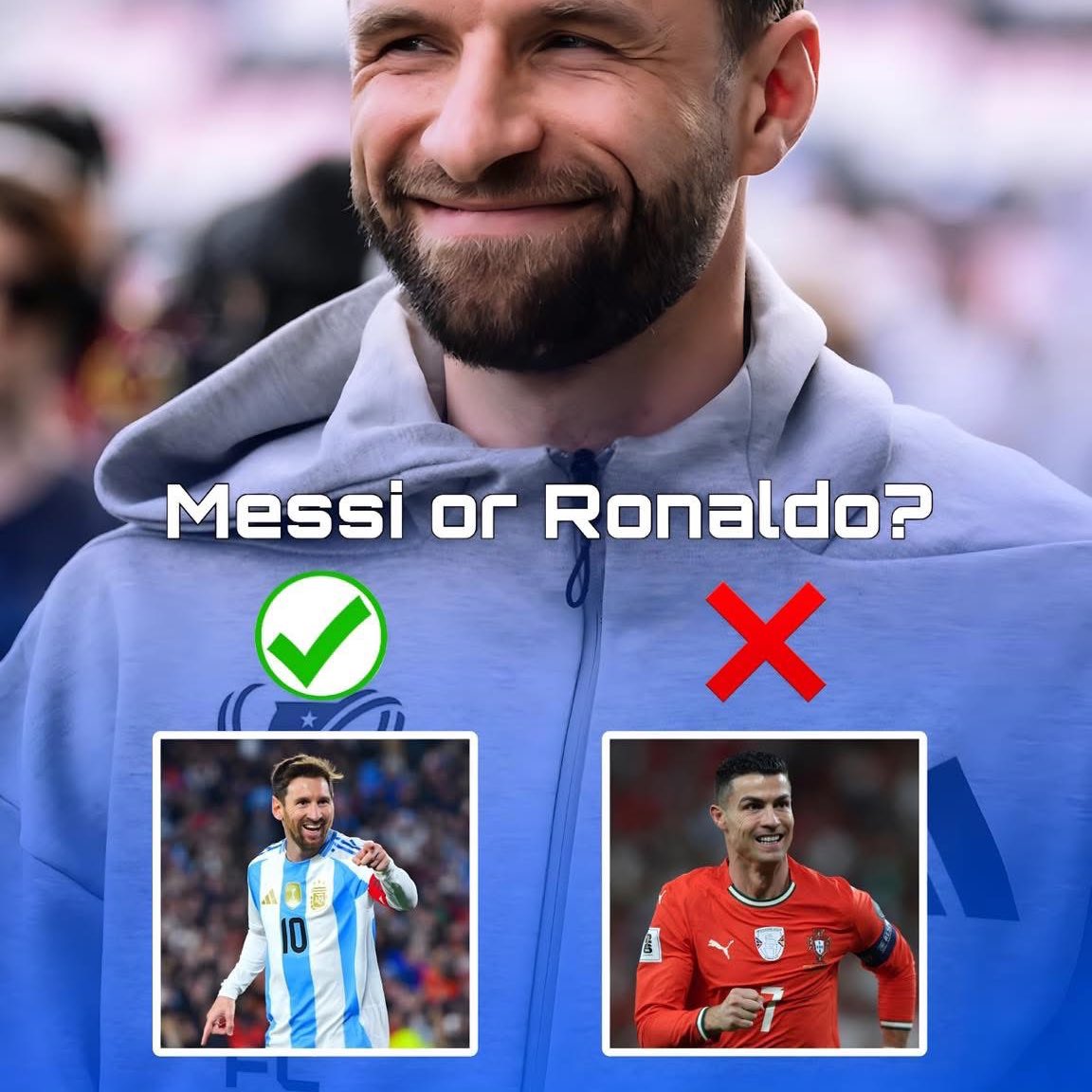 🚨 Thomas Müller🗣️: “Ronaldo is a great player, but for me, Messi is the best. Unbelievable, magical, his style of play, pure talent there’s nothing like it.”

After losing MLS final to Messi according to ESPN.