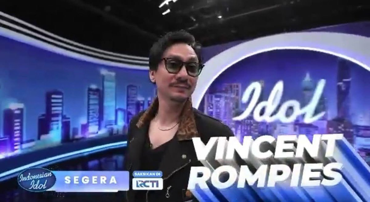tvindonesiawkwk's tweet image. Vincent Rompies dan Soleh Solihun jadi juri Indonesian Idol season 14