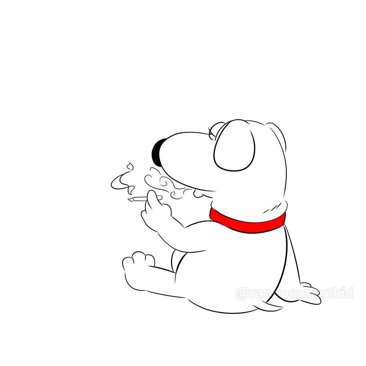 On my Brian Shit. #familyguy