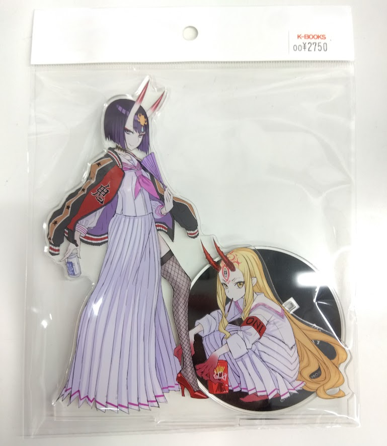 入荷情報】 『FGO』 本庄雷太展 Fate/Grand Order篇 アクリルスタンド