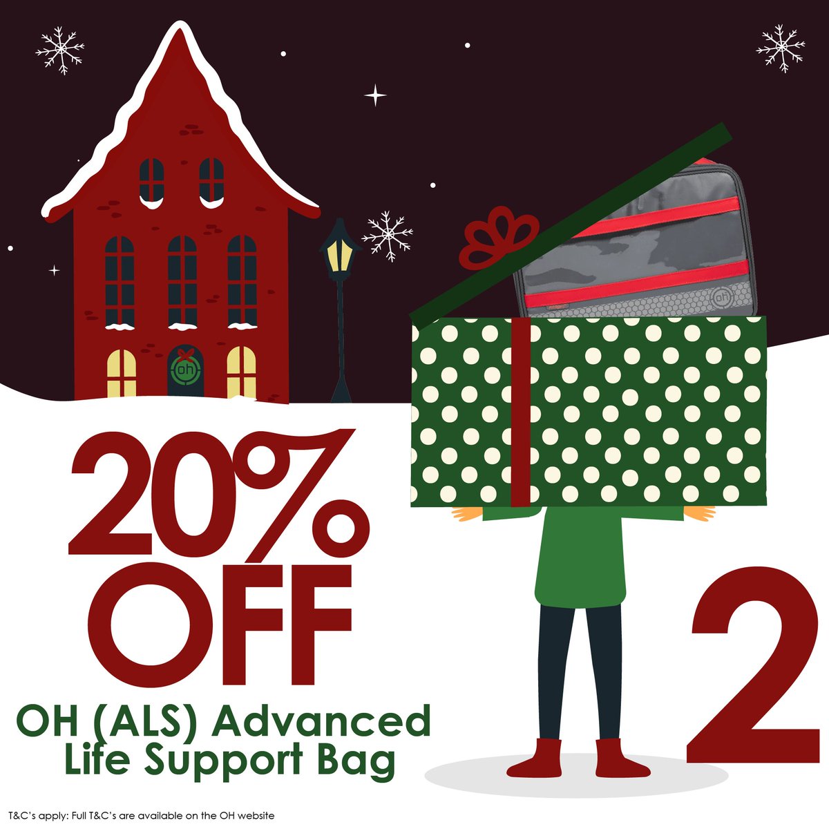 OHProducts's tweet image. 🎄 Day 2: Save on Life-Saving Gear!

🎅 Get 20% OFF the OH (ALS) Advanced Life Support Bag! Designed for pros who need reliability. Be ready for every call! 

⏳ Deal ends at midnight! Use code DAY2 at checkout. 👉 openhouseproducts.com/christmas-adve…

#ALSBag #AdvancedLifeSupport