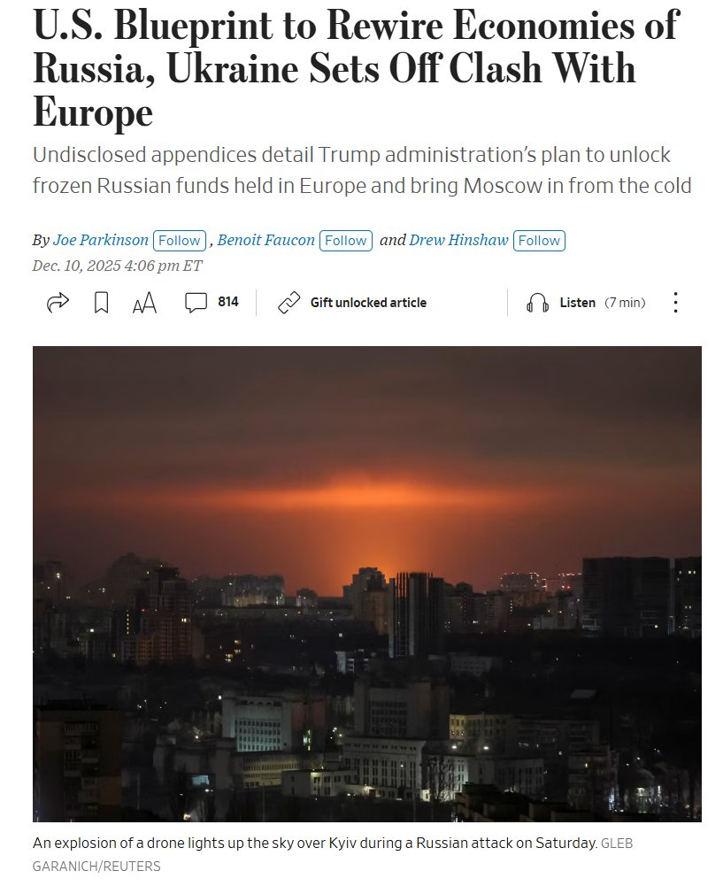 BlackRock am Tisch, Europa vor der Tür

Das Investorentreffen
Wolodymyr Selenskyj meldet sich in der Nacht. Er habe mit hochrangigen US-Vertretern Pläne zum Wiederaufbau seines Landes besprochen. Man sei „völlig einig“ – beim „Wirtschaftsdokument“.

Schaut man sich die