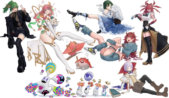 デュ絵らくがきまとめ①